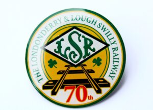 Lough Swilly Railway badge by Donegal Railway Museum