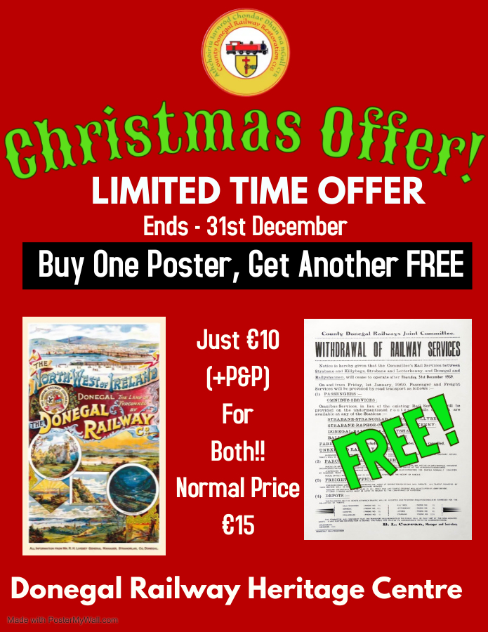 Donegal Railway Christmas Offer!