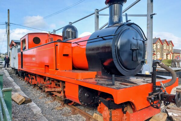 Drumboe, the Donegal Steam Engine at Donegal Railway Heritage Museum, October 2021