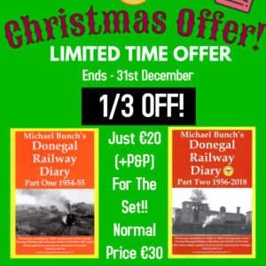 Donegal Railway Christmas Offer 22, 2