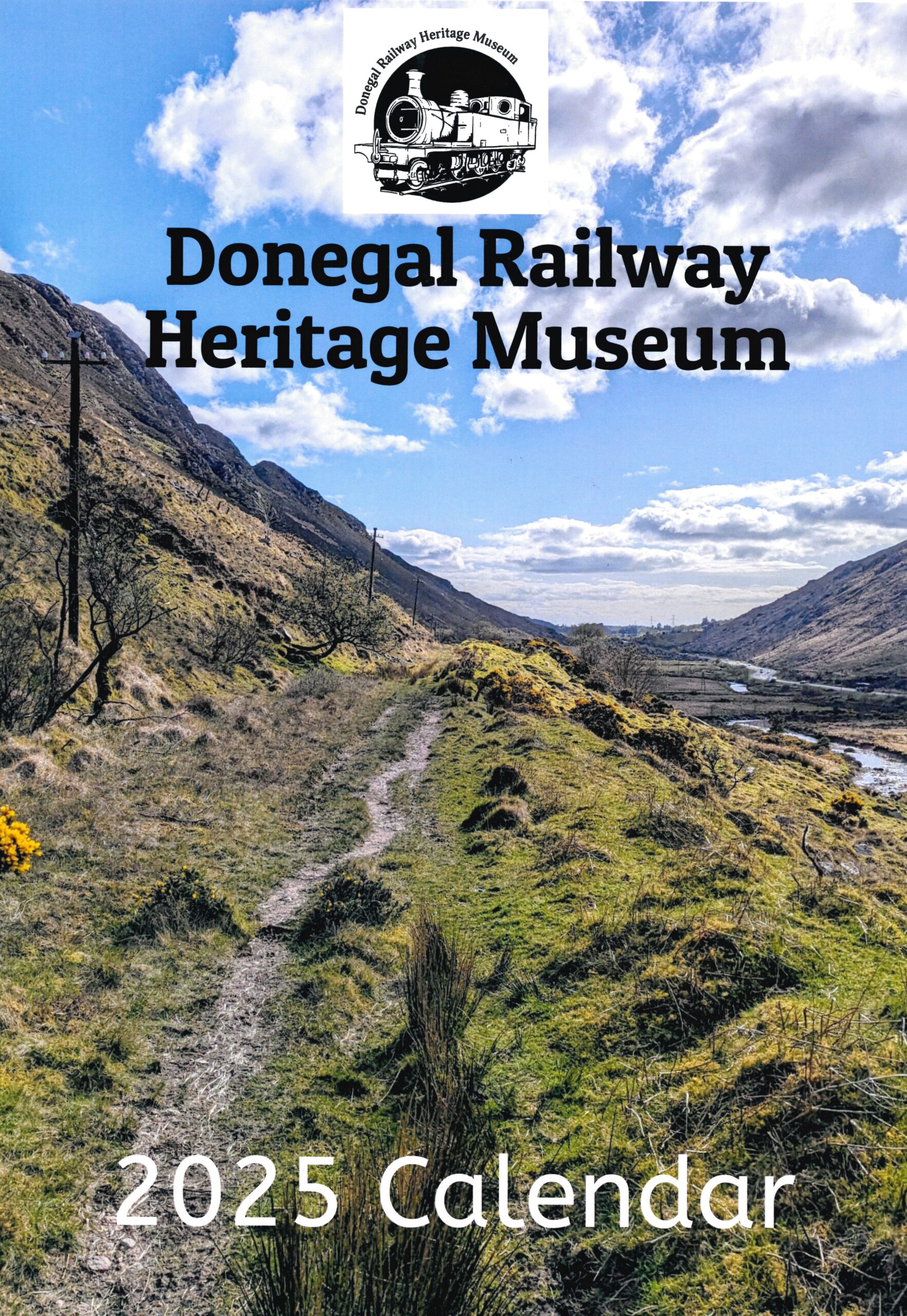 2025 A4 Donegal Railway Calendar JUST IN! Donegal Railway