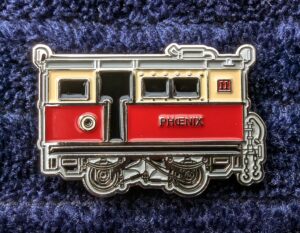Phoenix badge, County Donegal Railway