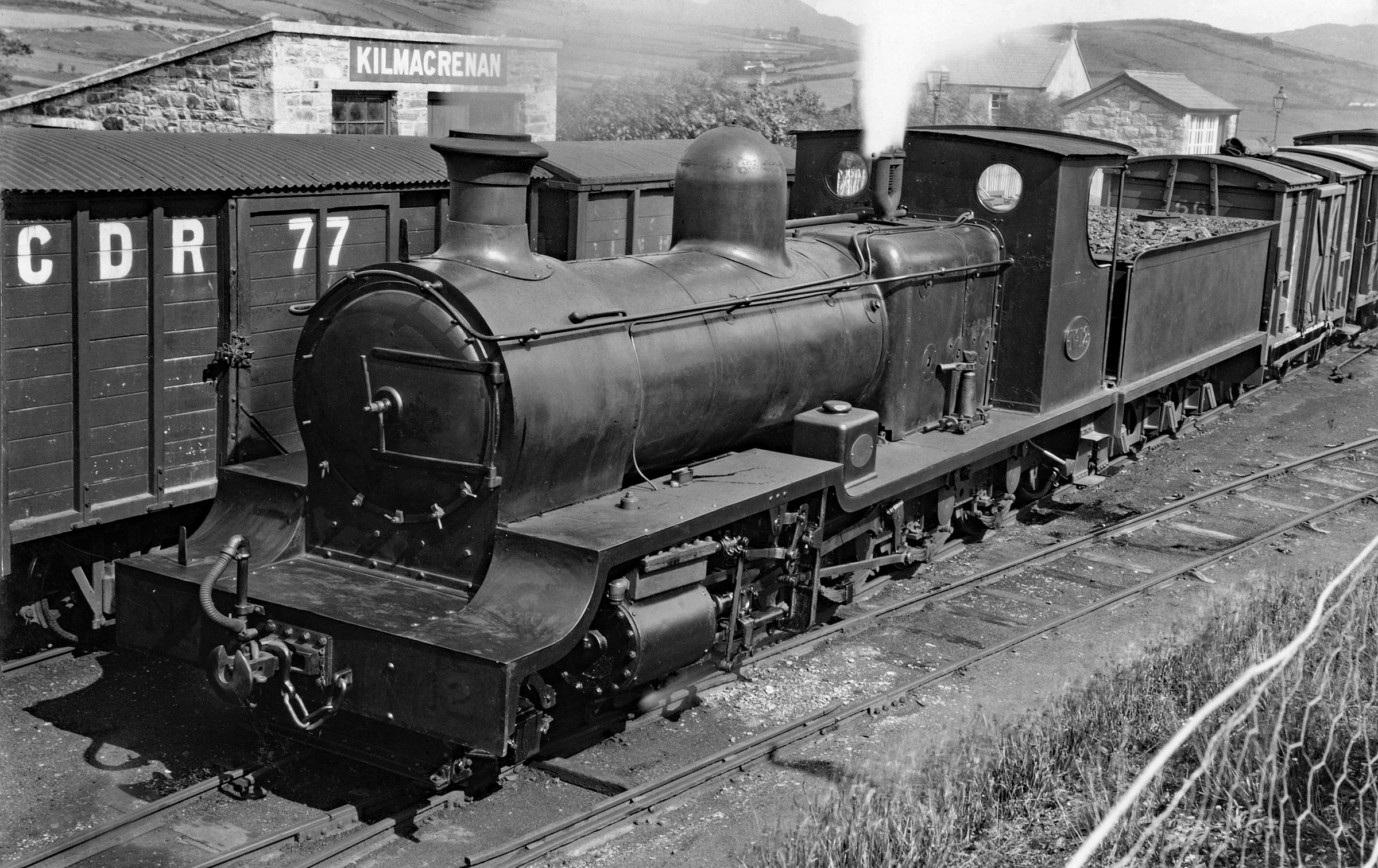 Londonderry and Lough Swilly Railway, Kilmacrenan Stn,