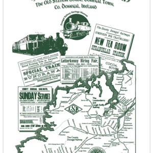 Donegal Railway Tea Towel